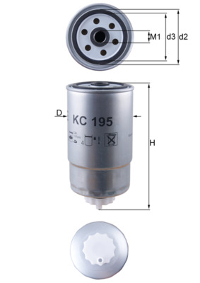 Fuel Filter  Art. KC195