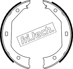 Brake Shoe Set, parking brake  Art. 1019027