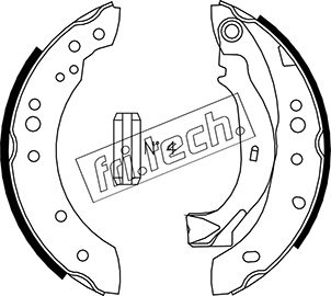 Brake Shoe Set (Rear axle)  Art. 1022036