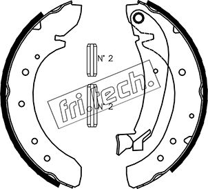 Brake Shoe Set (Rear axle)  Art. 1034097