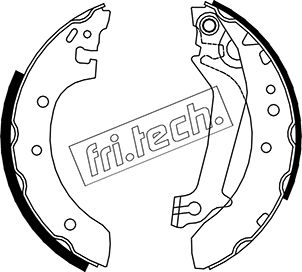 Brake Shoe Set (Rear axle)  Art. 1040142