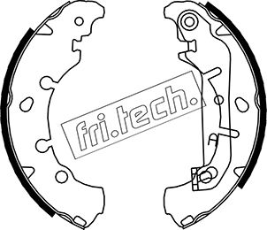 Brake Shoe Set (Rear axle)  Art. 1040149