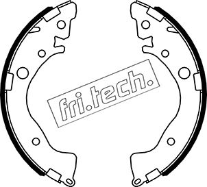 Brake Shoe Set (Rear axle)  Art. 1044028