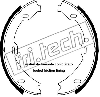 Brake Shoe Set, parking brake  Art. 1052128