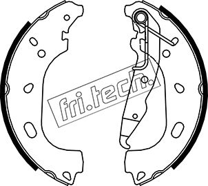 Brake Shoe Set (Rear axle)  Art. 1073177