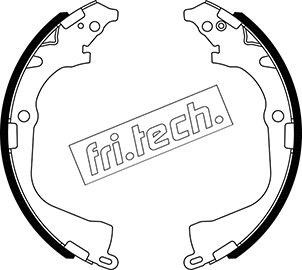 Brake Shoe Set (Rear axle)  Art. 1124290