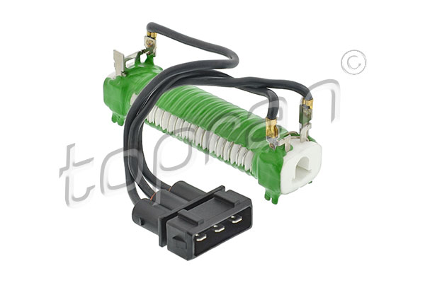 Series resistor, electric motor (radiator fan) (0.09 to 0.28)  Art. 115557