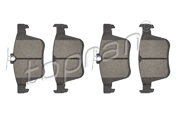 Brake Pad Set, disc brake (Rear axle)  Art. 115815