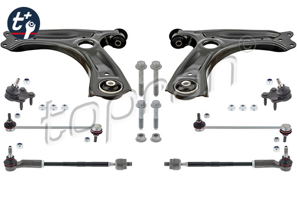 Control/Trailing Arm Kit, wheel suspension (Front axle)  Art. 118427