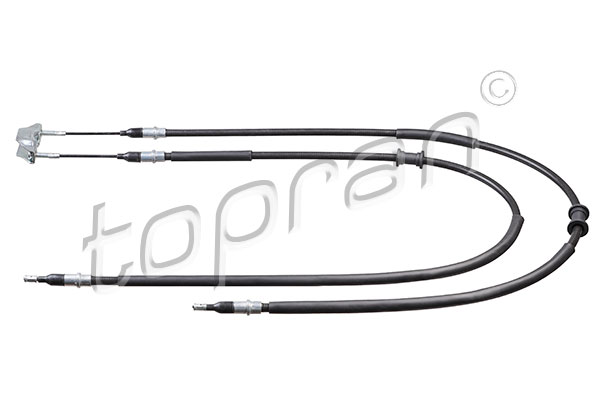 Cable Pull, parking brake (In the middle)  Art. 207374