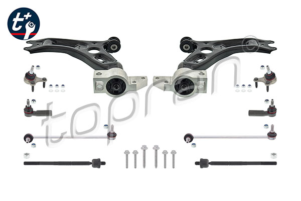 Control/Trailing Arm Kit, wheel suspension (Front axle)  Art. 115799