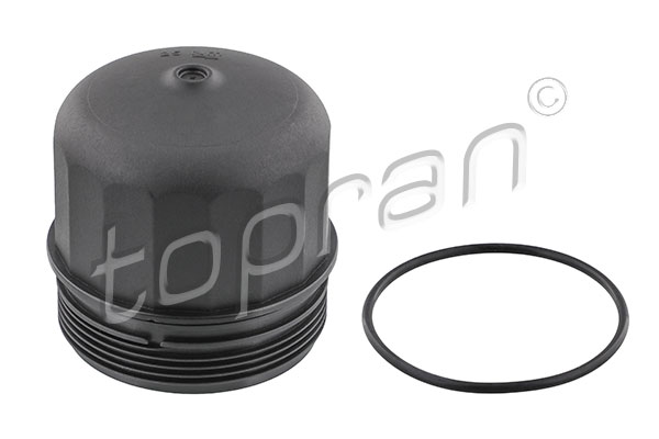 Cap, oil filter housing (Rear axle)  Art. 601364