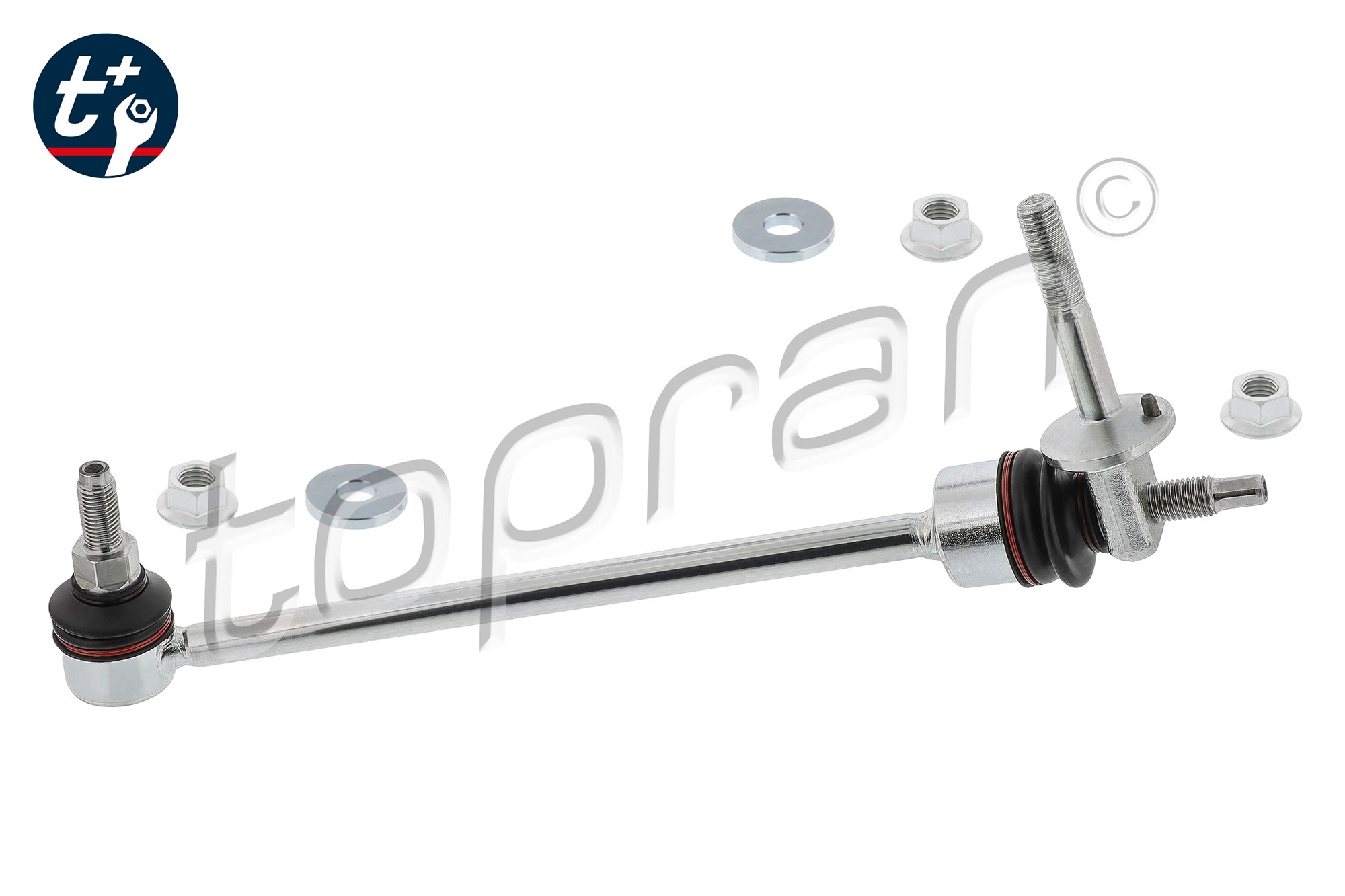 Link/Coupling Rod, stabiliser bar (Front axle, left)  Art. 409478