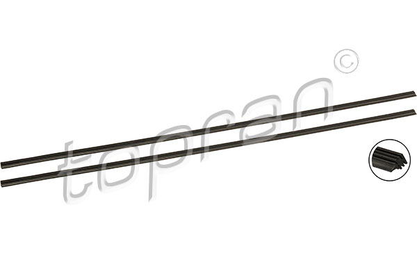 Wiper Blade Rubber (In front)  Art. 115281