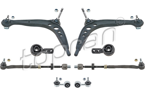 Control/Trailing Arm Kit, wheel suspension (front axle both sides)  Art. 502191