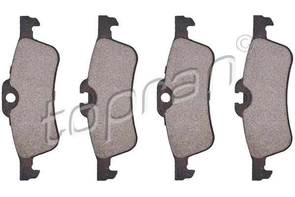 Brake Pad Set, disc brake (Rear axle)  Art. 501017