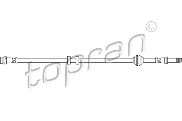 Brake Hose (front axle both sides)  Art. 300641