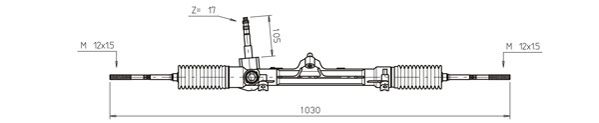 Steering Gear  Art. FI4111