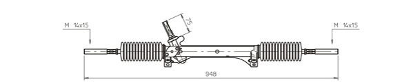 Steering Gear  Art. PE4040