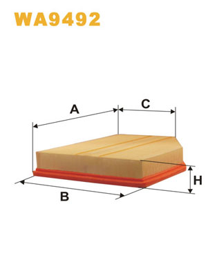 Air Filter  Art. WA9492