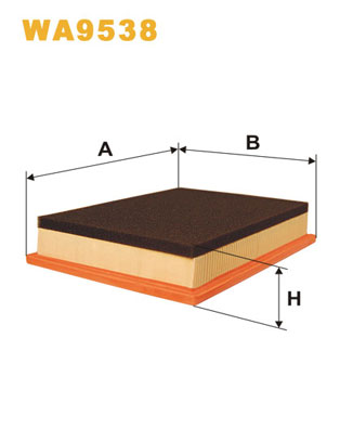 Air Filter  Art. WA9538