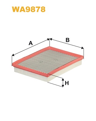 Air Filter  Art. WA9878