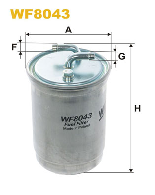 Fuel Filter  Art. WF8043