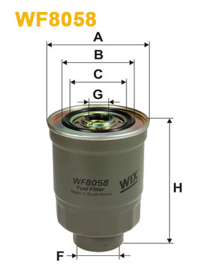 Fuel Filter  Art. WF8058