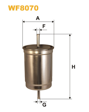 Fuel Filter  Art. WF8070