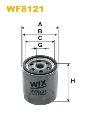 Fuel Filter  Art. WF8121