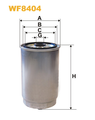 Fuel Filter  Art. WF8404