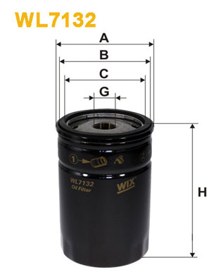 Oil Filter  Art. WL7132