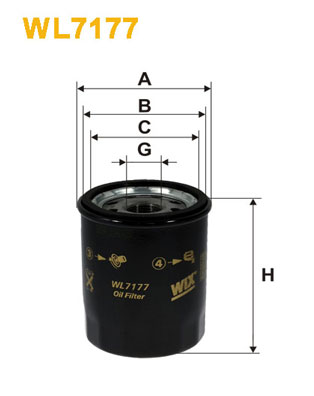 Oil Filter  Art. WL7177