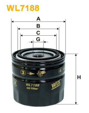 Oil Filter  Art. WL7188