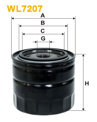 Oil Filter  Art. WL7207