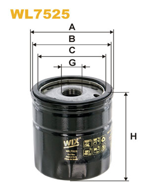 Oil Filter  Art. WL7525