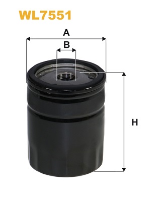 Oil Filter  Art. WL7551