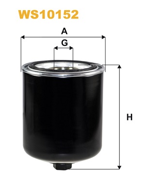 Air Dryer Cartridge, compressed-air system  (Swingarm, 1st front.)  Art. WS10152