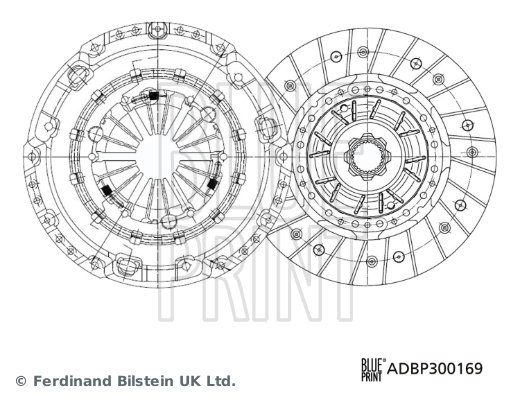 Clutch Kit  Art. ADBP300169