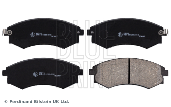 Brake Pad Set, disc brake (Front axle)  Art. ADG04233