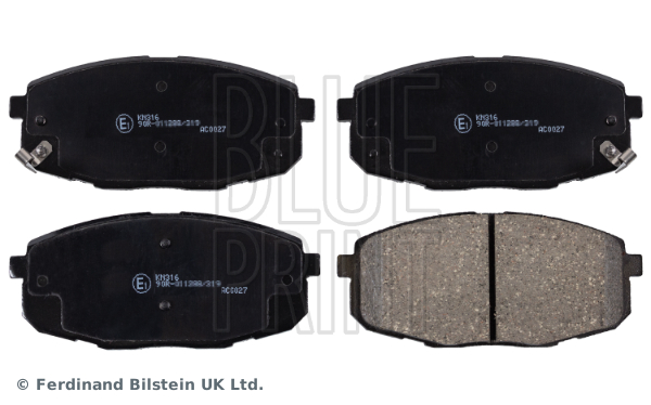 Brake Pad Set, disc brake (Front axle)  Art. ADG04261