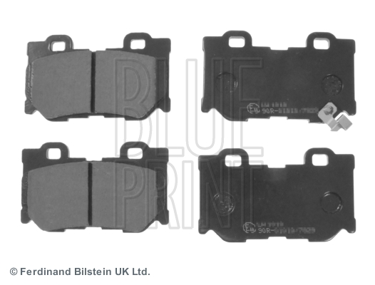 Brake Pad Set, disc brake (Rear axle)  Art. ADN142149