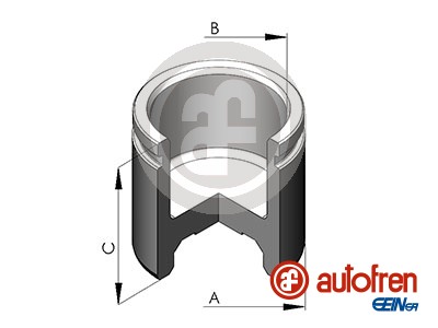 Piston, brake caliper (Front axle)  Art. D025133