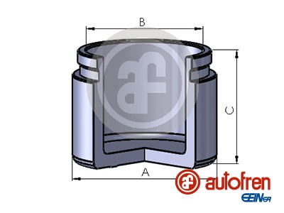 Piston, brake caliper (Front axle)  Art. D025239