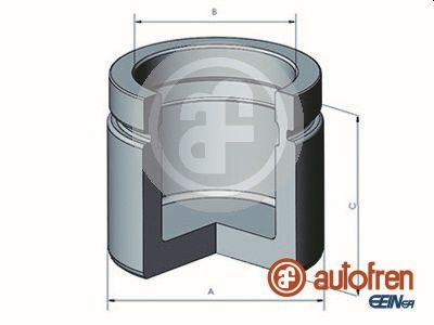 Piston, brake caliper (Front axle)  Art. D025296