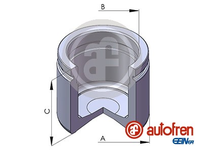 Piston, brake caliper (Front axle)  Art. D025423