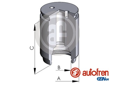 Piston, brake caliper (Rear axle)  Art. D02545