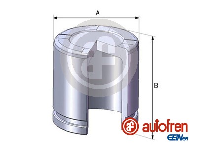 Piston, brake caliper (Front axle)  Art. D02550