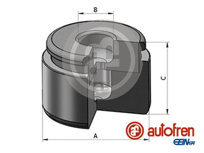 Piston, brake caliper (Front axle)  Art. D025565