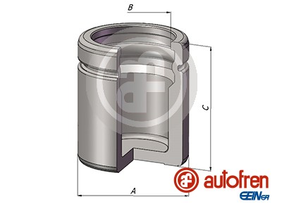 Piston, brake caliper (Front axle)  Art. D025599